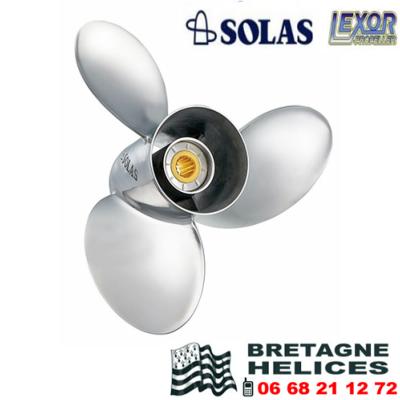 HELICE INOX SUZUKI 3P 15 1/2 X 17 RH  SOLAS 4571-155-17